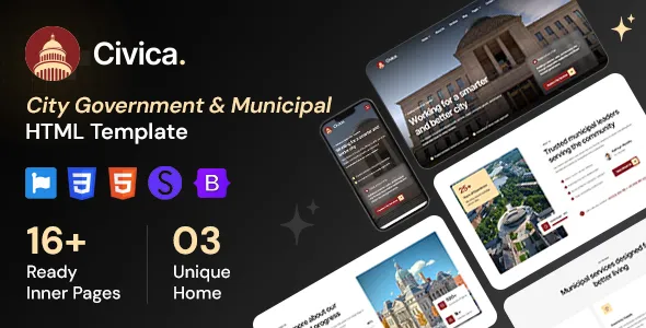Civica - City Government & Municipal WordPress Theme