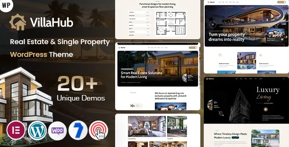 Villahub - Real Estate & Single Property WordPress Theme