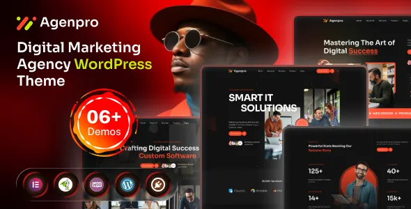 Agenpro Digital Marketing Agency WordPress Theme