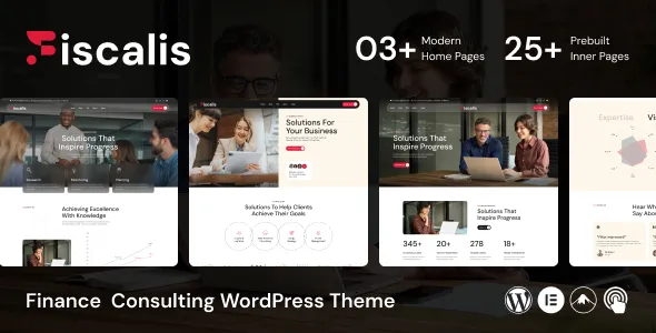 Fiscalis - Finance Consulting WordPress Theme