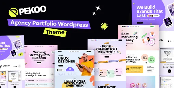 Pekoo – Agency Portfolio WordPress Theme