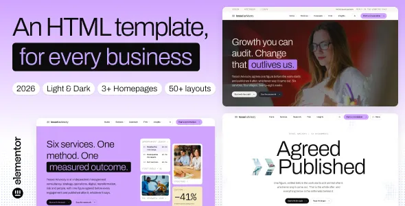 Ledger - Consulting & Professional Services WordPress Theme