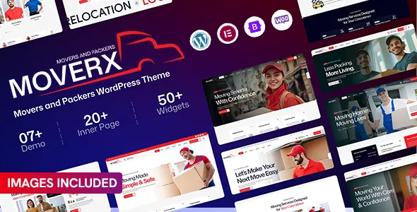MoverX – Movers & Packers WordPress Theme