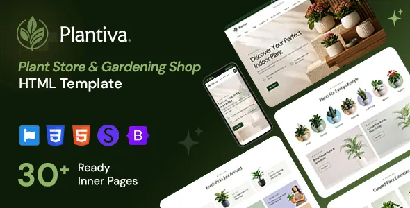 Plantiva - Plant Store & Gardening Shop WooCommerce Theme