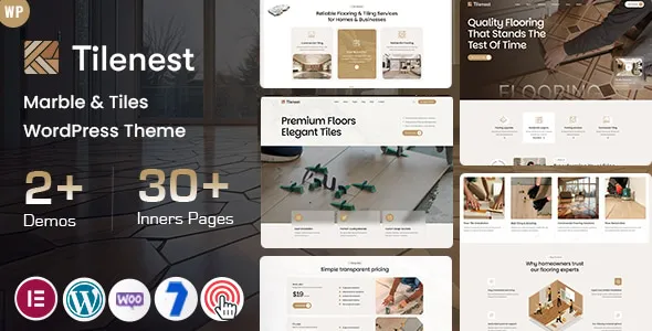 Tilenest - Marble & Tiles WordPress Theme