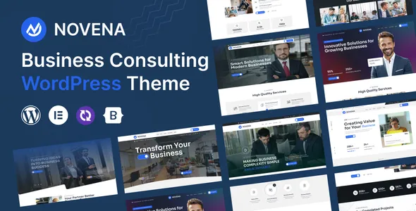 Novena - Business Consulting Elementor WordPress Theme